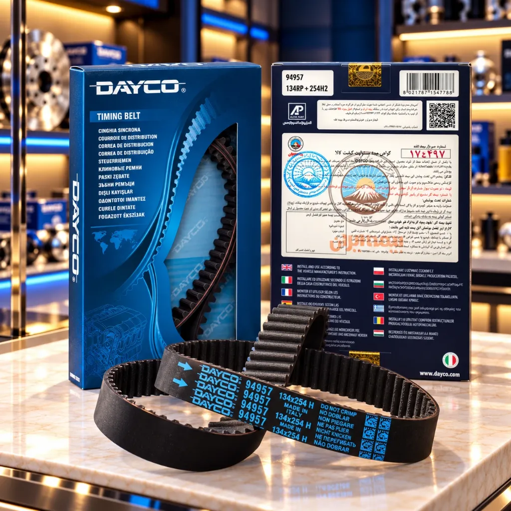تسمه تایم دایکو DAYCO کد 94957، ۱۳۴ دندانه